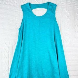 Neon Buddha Blue Tunic Dress size Large